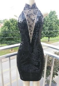 Niteline by Della Roufogali Sequin 90's Bodycon